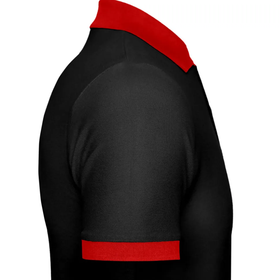 Männer Kontrast Poloshirt Prince