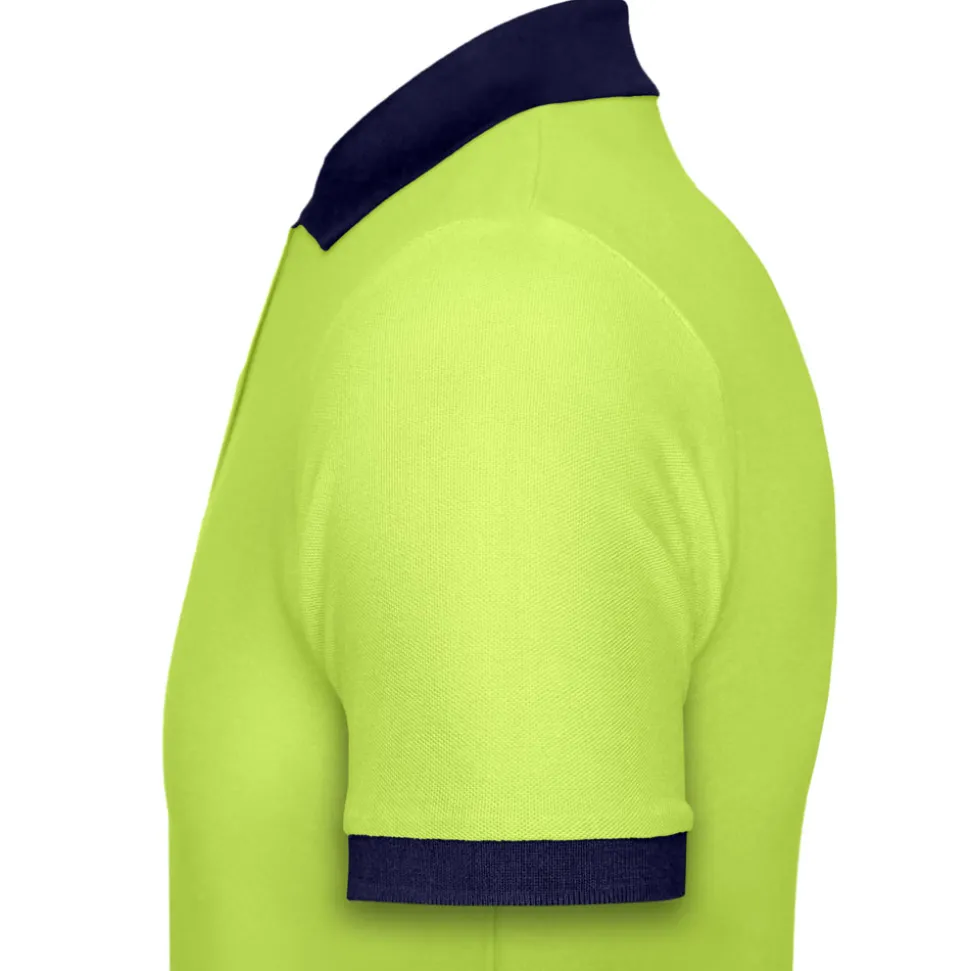 Männer Kontrast Poloshirt Prince