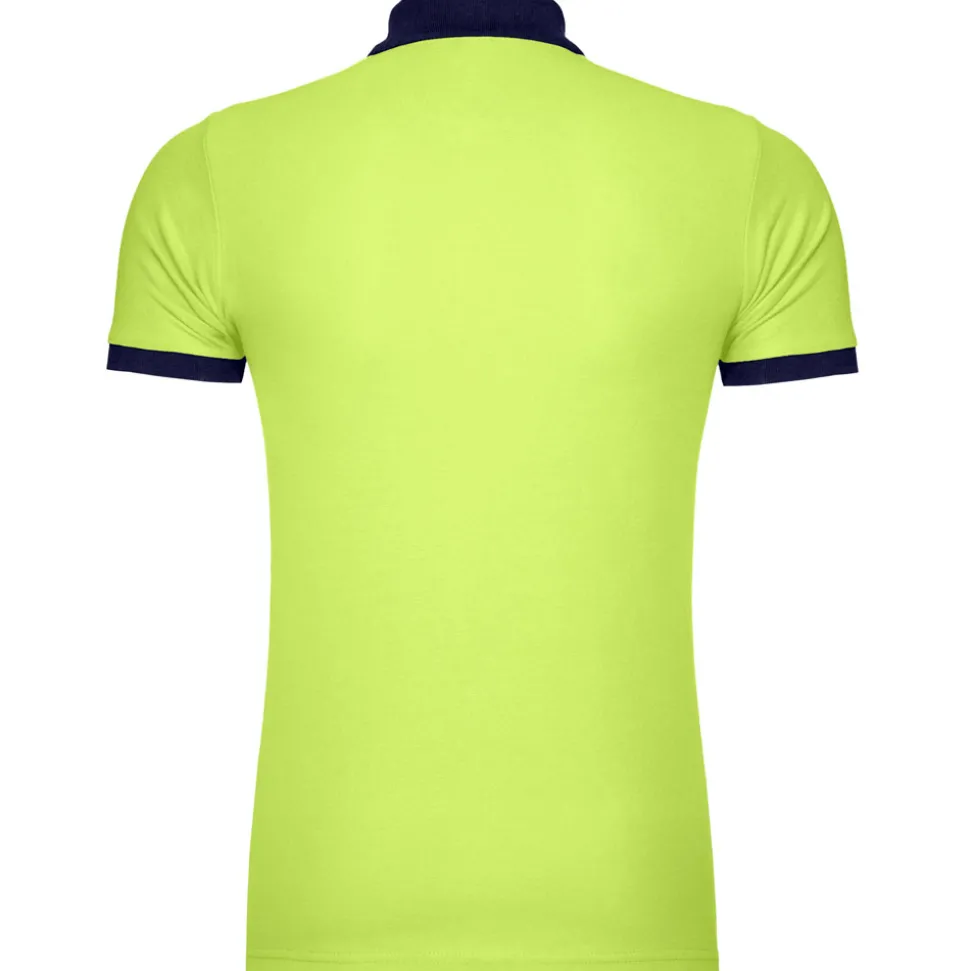 Männer Kontrast Poloshirt Prince