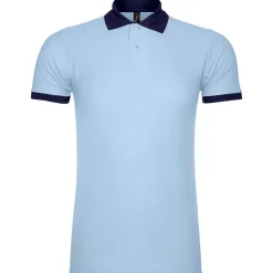 Männer Kontrast Poloshirt Prince