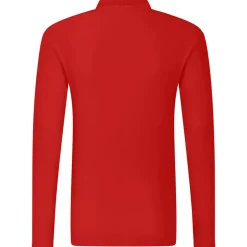 Männer Langarm Piqué Poloshirt ID.001 in Übergröße