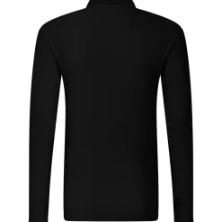 Männer Langarm Piqué Poloshirt ID.001 in Übergröße