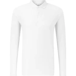 Männer Langarm Piqué Poloshirt ID.001