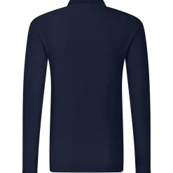 Männer Langarm Piqué Poloshirt ID.001