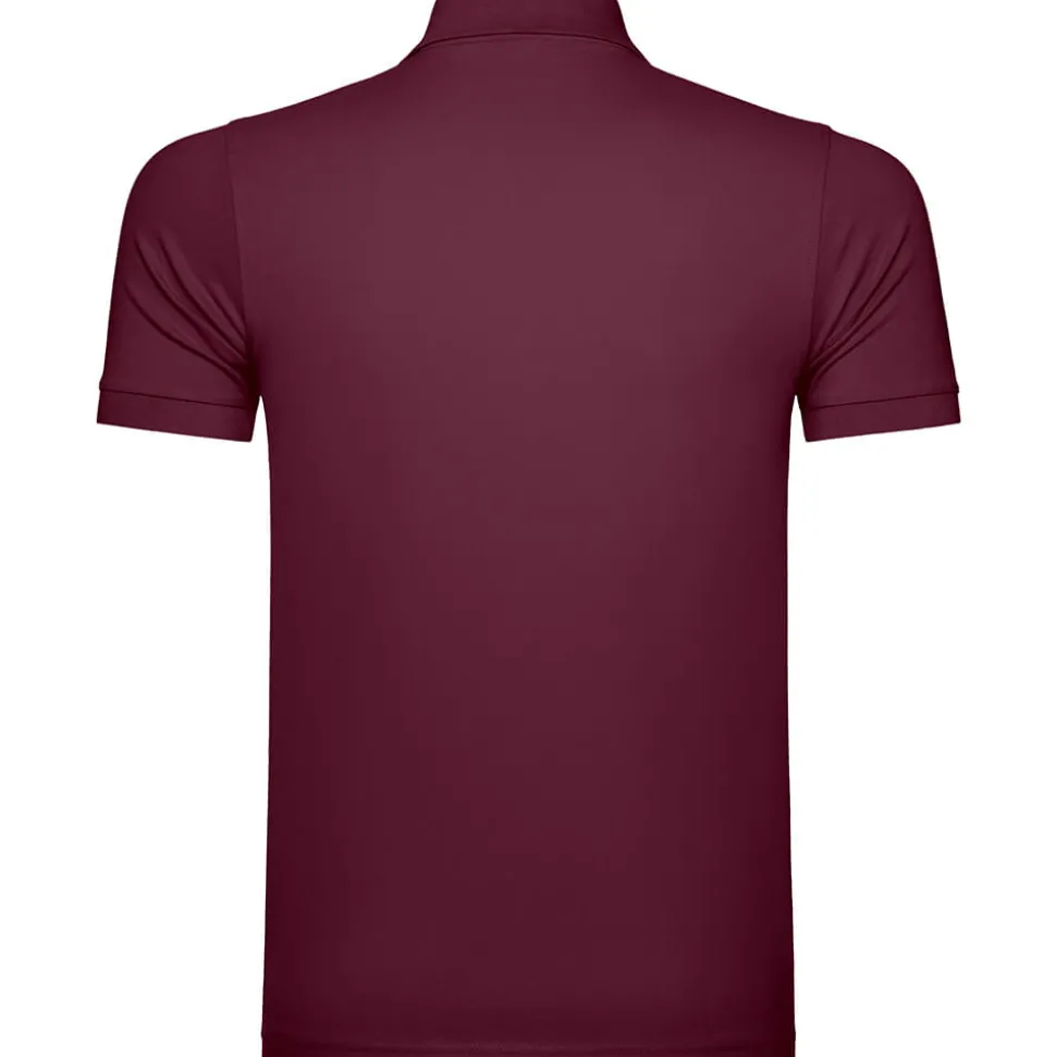 Männer Luxury Stretch Poloshirt in Übergröße