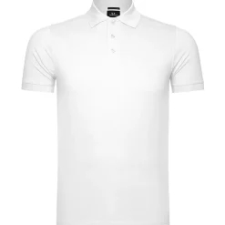 Männer Luxury Stretch Poloshirt in Übergröße