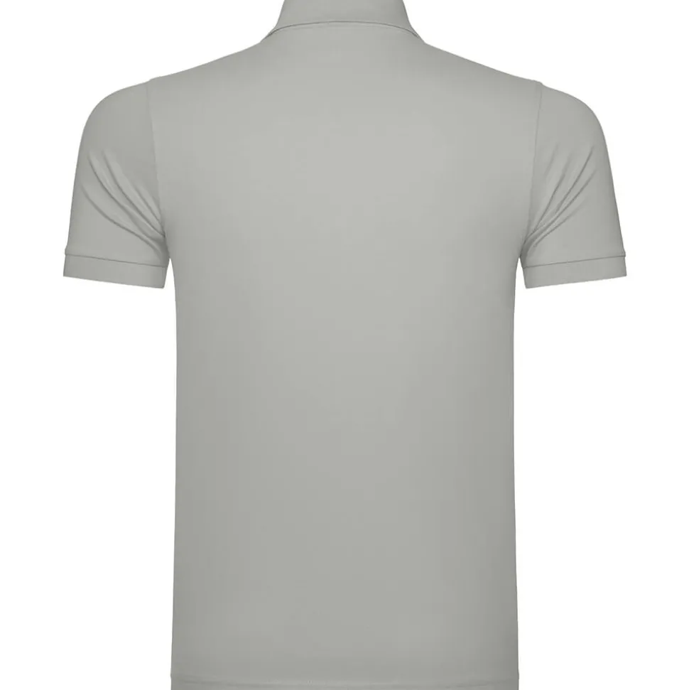 Männer Luxury Stretch Poloshirt in Übergröße