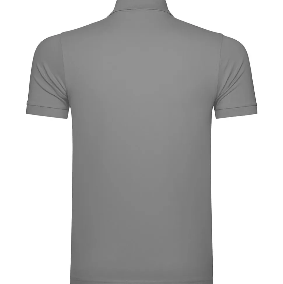 Männer Luxury Stretch Poloshirt in Übergröße