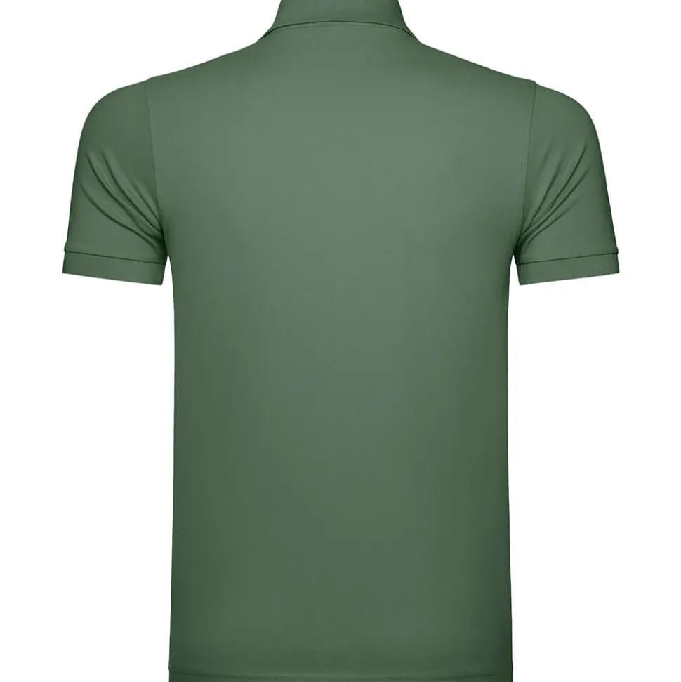 Männer Luxury Stretch Poloshirt in Übergröße