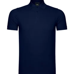 Männer Luxury Stretch Poloshirt in Übergröße
