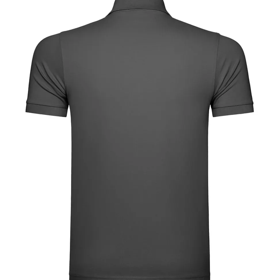 Männer Luxury Stretch Poloshirt in Übergröße