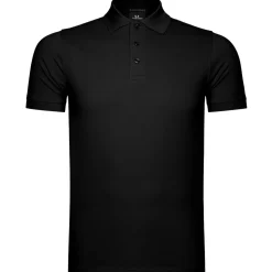 Männer Luxury Stretch Poloshirt in Übergröße