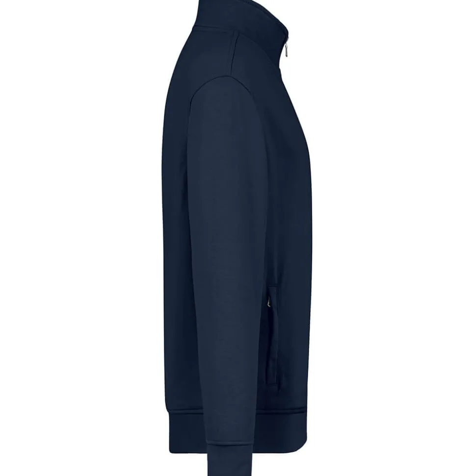 Männer Premium Sweatjacke French Terry 70/30 Mischgewebe in Übergröße