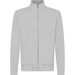 Männer Premium Sweatjacke French Terry 70/30 Mischgewebe in Übergröße