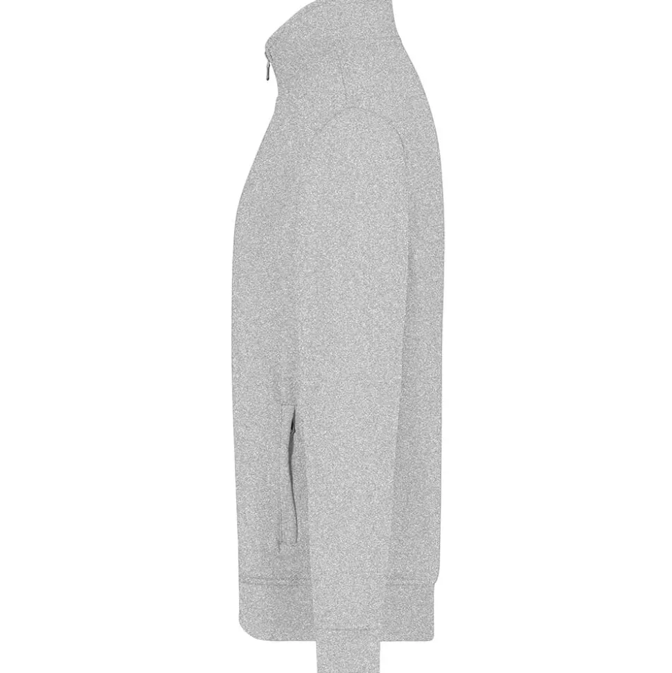 Männer Premium Sweatjacke French Terry 70/30 Mischgewebe in Übergröße
