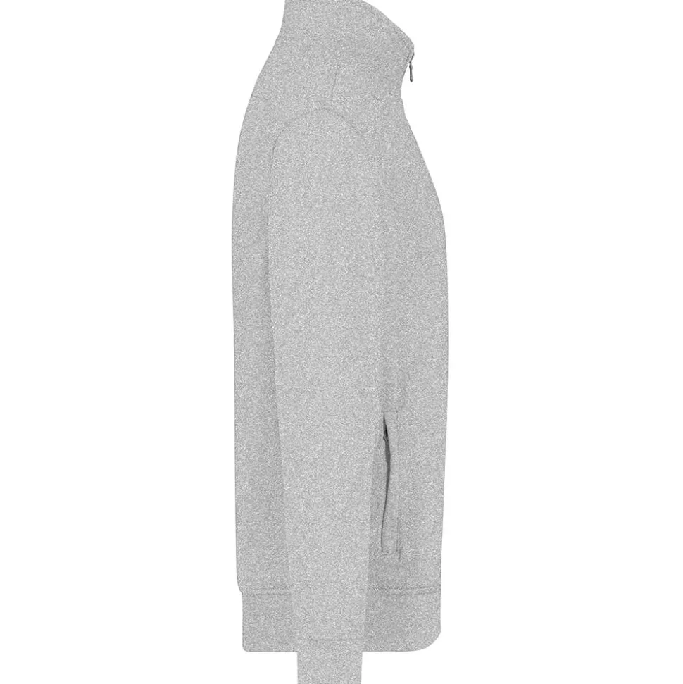 Männer Premium Sweatjacke French Terry 70/30 Mischgewebe in Übergröße