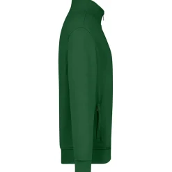 Männer Premium Sweatjacke French Terry 70/30 Mischgewebe in Übergröße