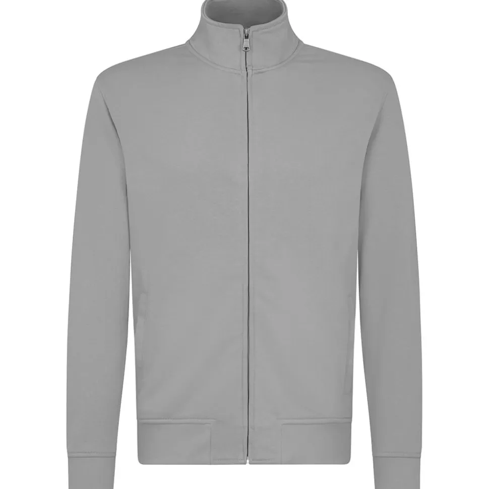 Männer Premium Sweatjacke French Terry 70/30 Mischgewebe