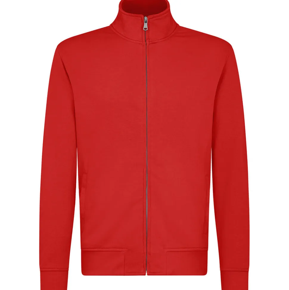 Männer Premium Sweatjacke French Terry 70/30 Mischgewebe