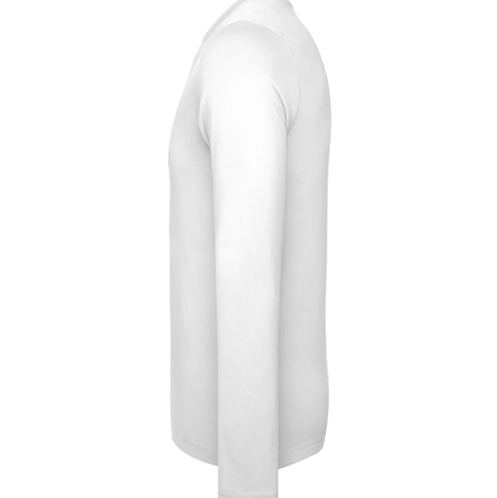 Männer Rundhals Langarmshirt in Übergröße