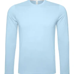 Männer Rundhals Langarmshirt in Übergröße
