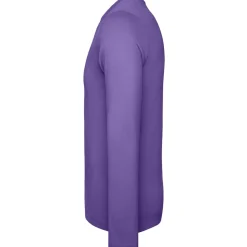 Männer Rundhals Langarmshirt in Übergröße
