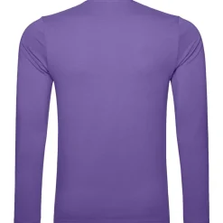 Männer Rundhals Langarmshirt in Übergröße