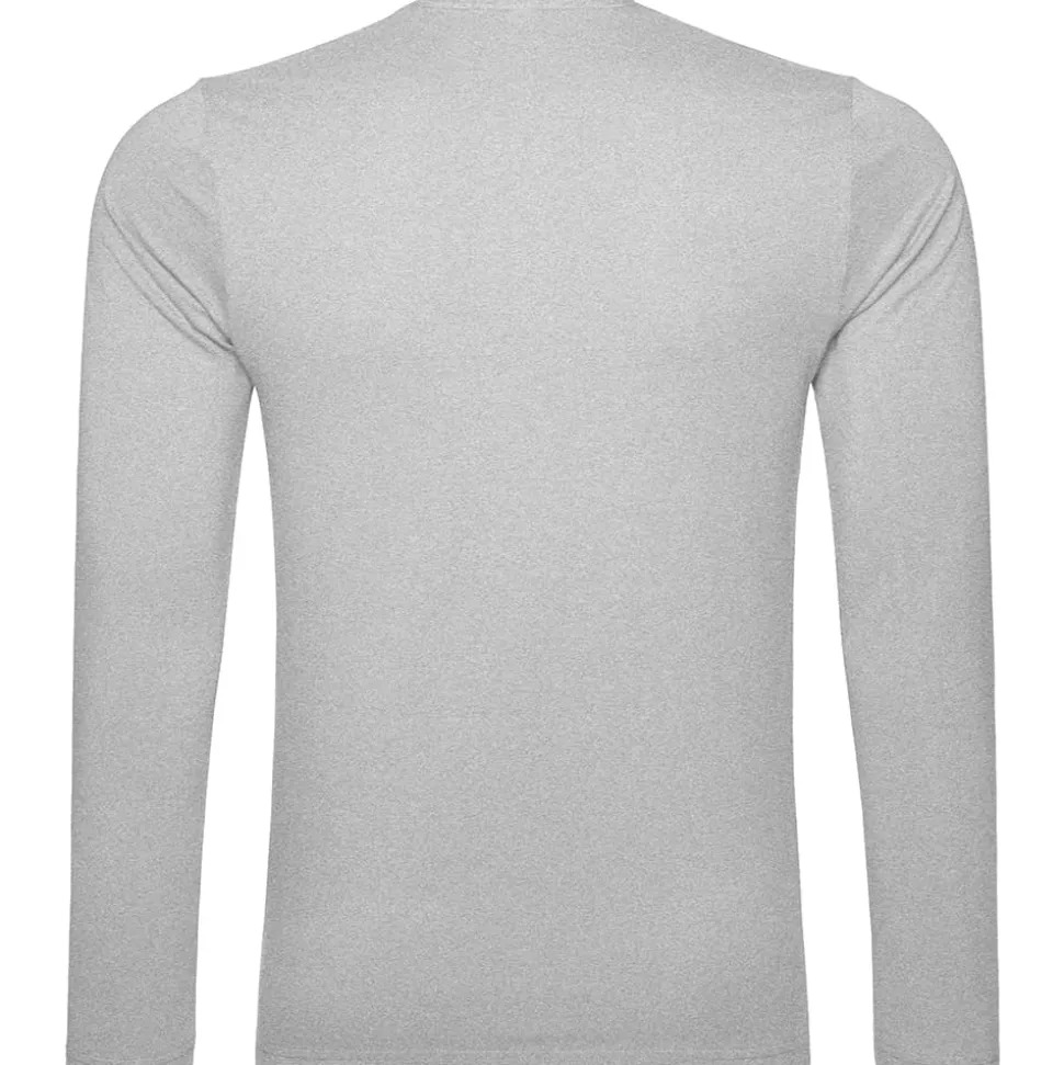 Männer Rundhals Langarmshirt in Übergröße