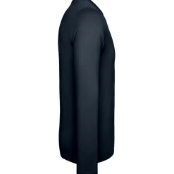 Männer Rundhals Langarmshirt in Übergröße