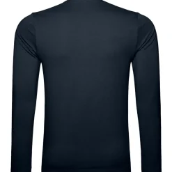 Männer Rundhals Langarmshirt in Übergröße