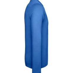 Männer Rundhals Langarmshirt in Übergröße