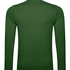 Männer Rundhals Langarmshirt in Übergröße