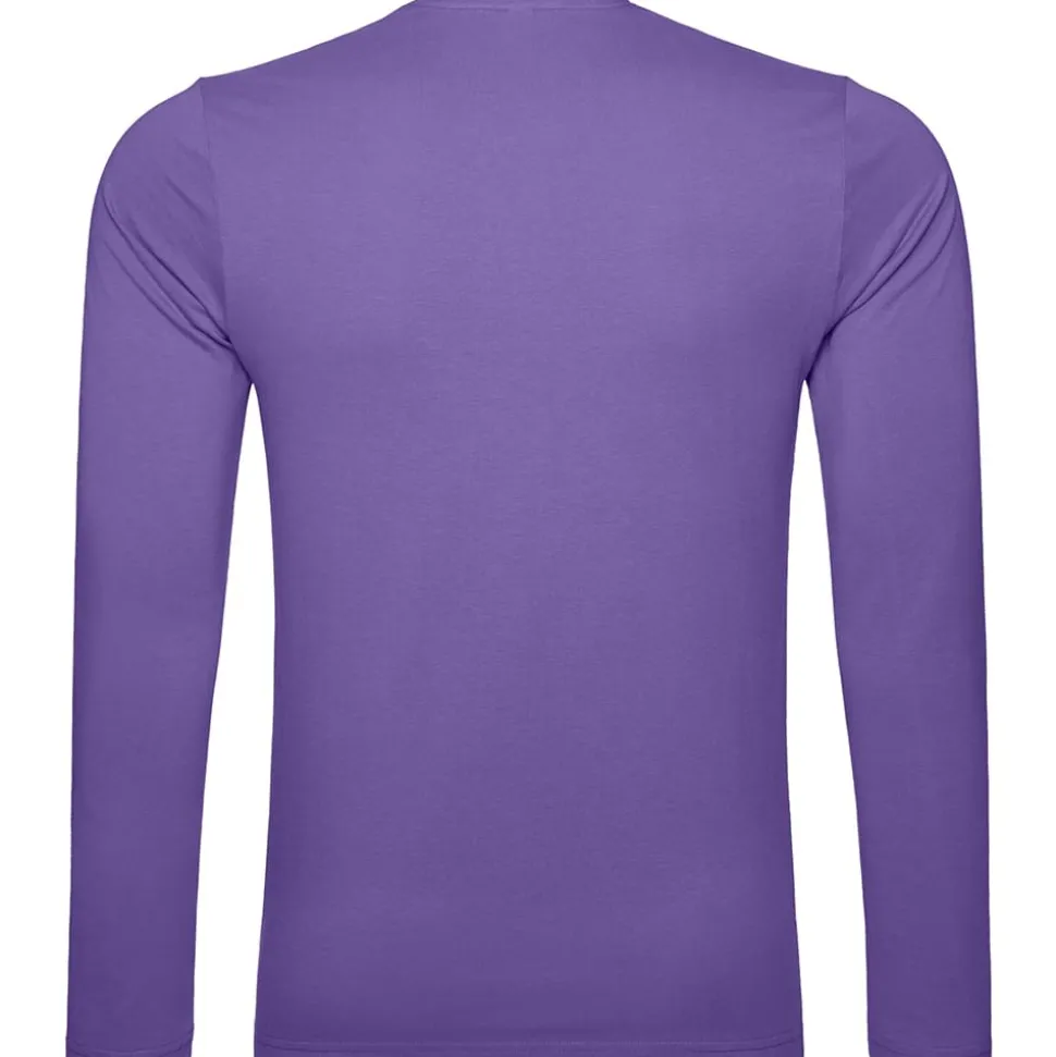 Männer Rundhals Langarmshirt