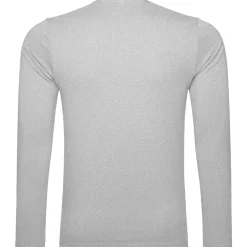 Männer Rundhals Langarmshirt