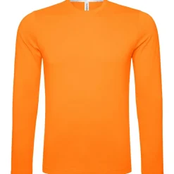 Männer Rundhals Langarmshirt