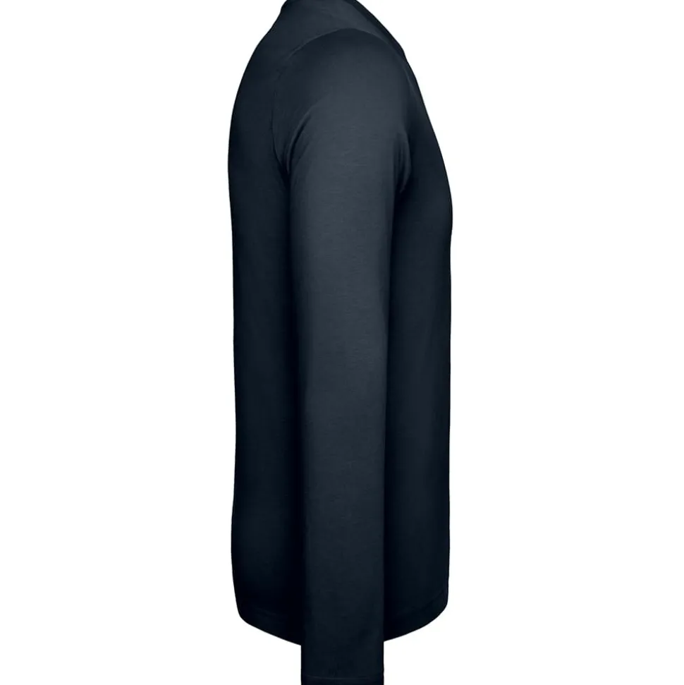 Männer Rundhals Langarmshirt