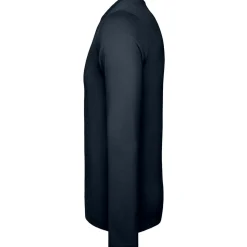 Männer Rundhals Langarmshirt