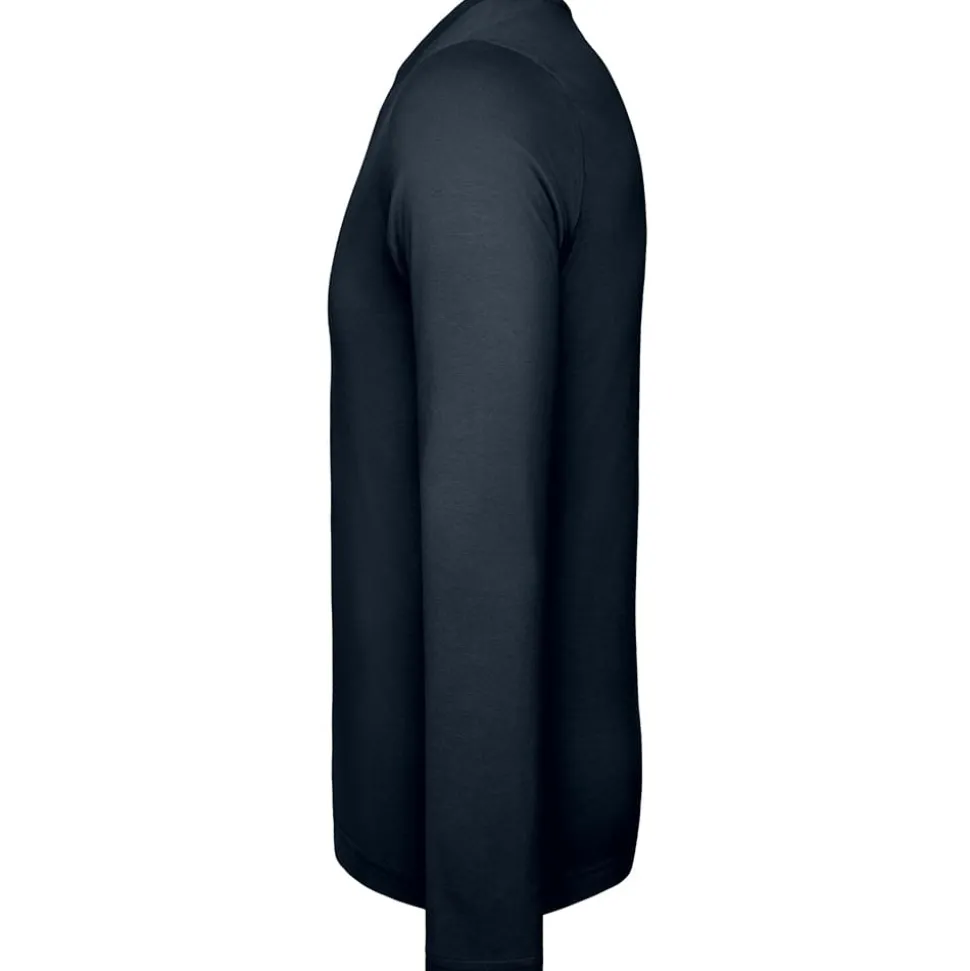 Männer Rundhals Langarmshirt