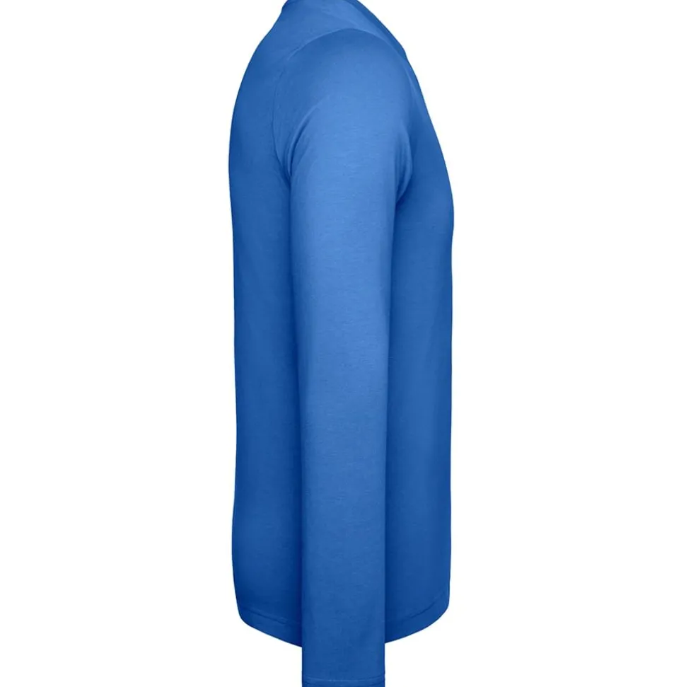 Männer Rundhals Langarmshirt