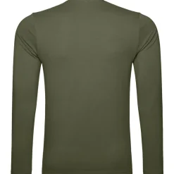 Männer Rundhals Langarmshirt