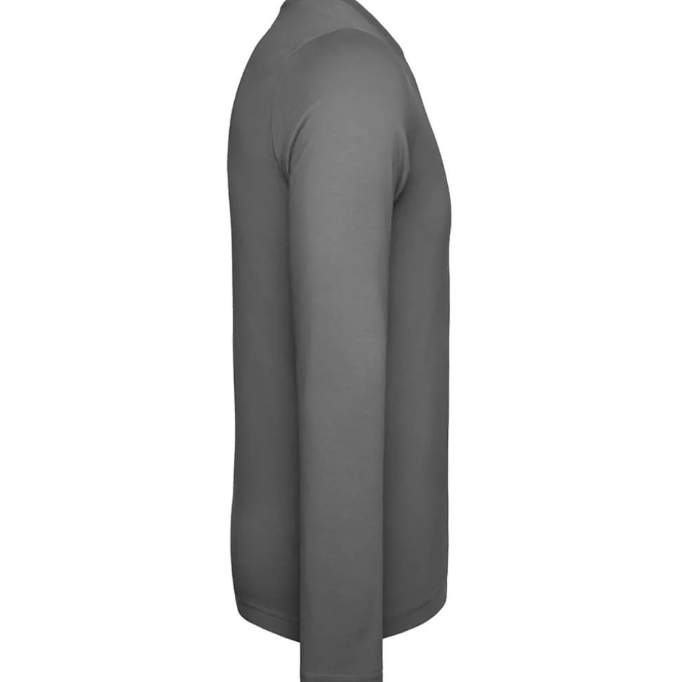Männer Rundhals Langarmshirt