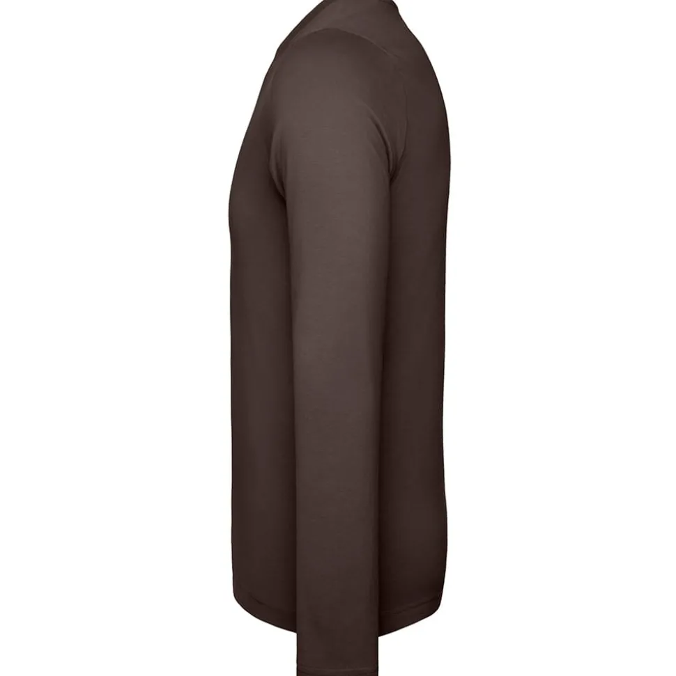 Männer Rundhals Langarmshirt