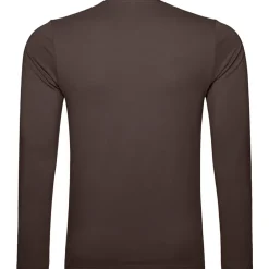 Männer Rundhals Langarmshirt