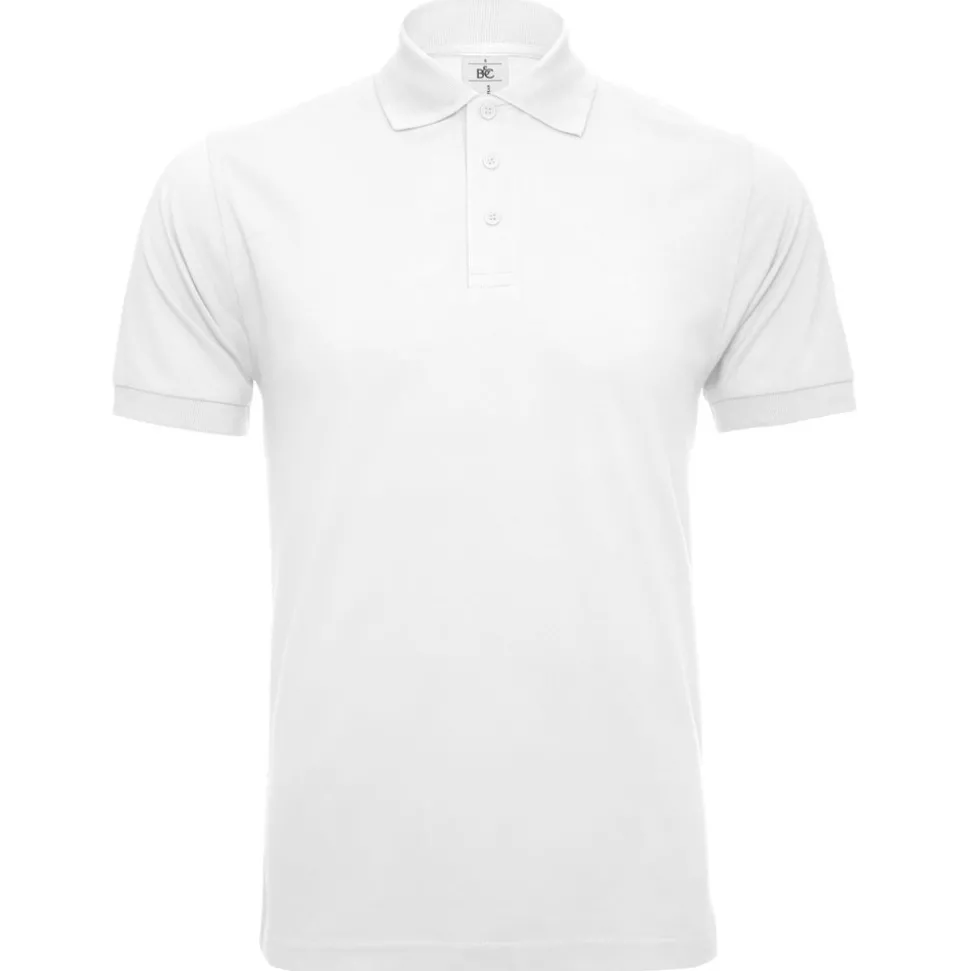 Männer Safran Poloshirt
