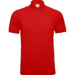 Männer Safran Poloshirt