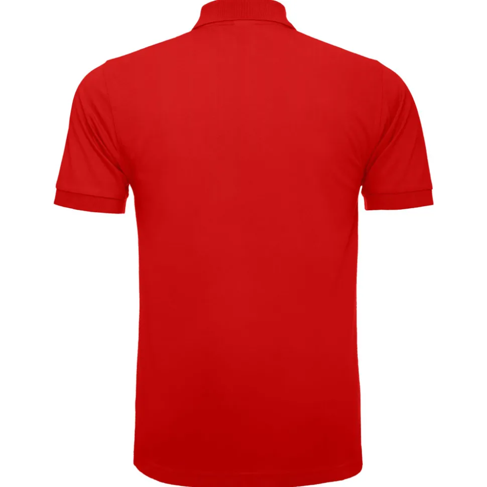 Männer Safran Poloshirt