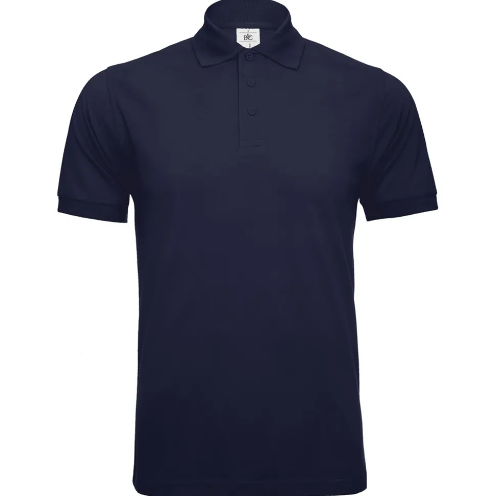 Männer Safran Poloshirt
