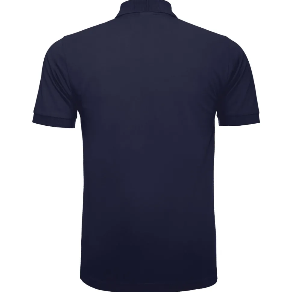 Männer Safran Poloshirt