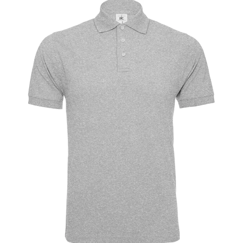Männer Safran Poloshirt