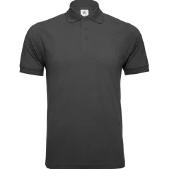 Männer Safran Poloshirt